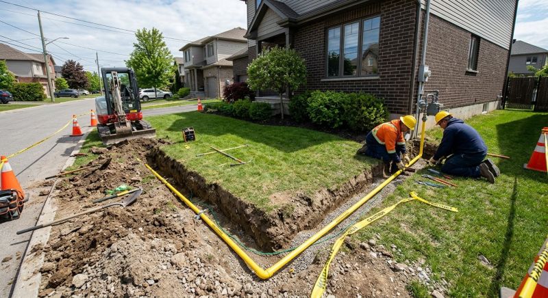 Stormwater Trench Digging