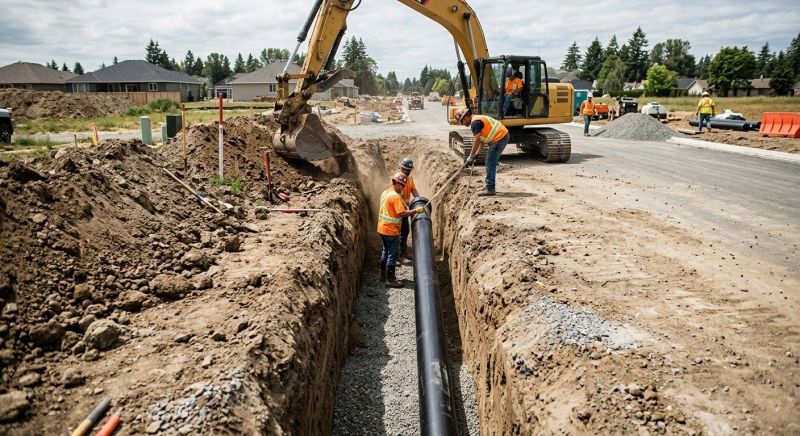 Construction Excavation in Houston, TX