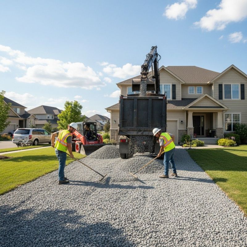 Parking Area Graveling in Calvert County, MD