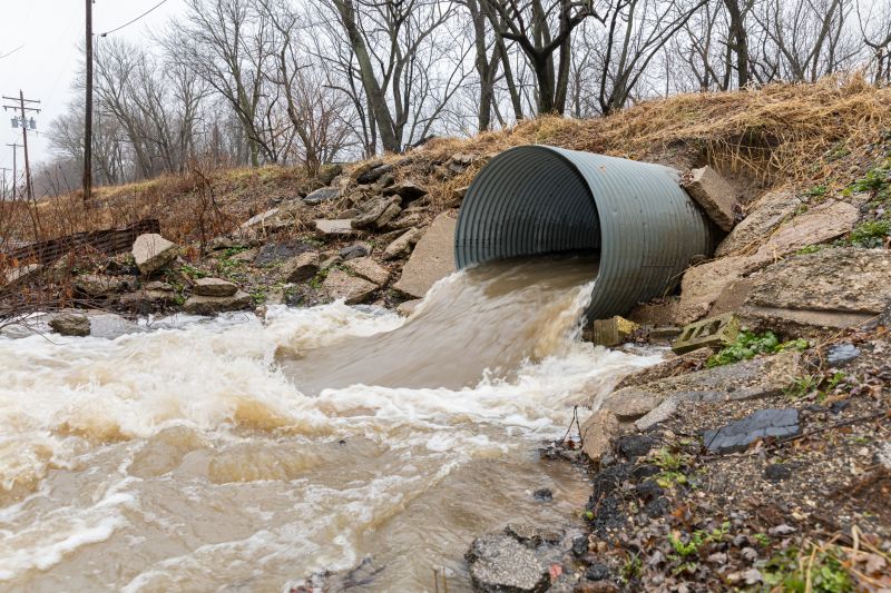 Stormwater Trench Digging